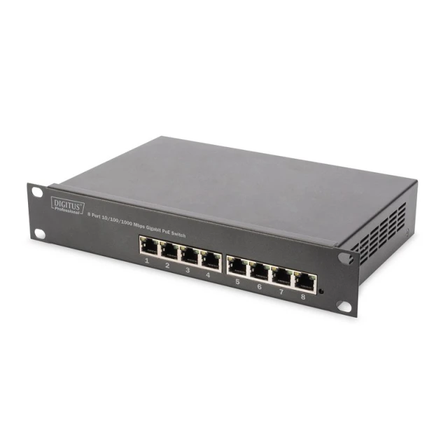 Коммутатор Digitus Professional DN-95317 8 портов PoE (4016032441038)