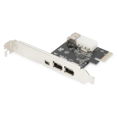 Карта інтерфейсу Digitus DS-30201-5 IEEE 1394a PCI Express 4 порти (4016032442592)