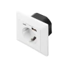 Розетка вбудована Digitus з USB-C та USB-A (4016032443223)