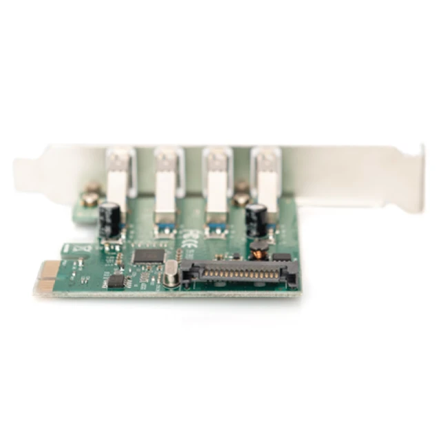 Адаптер Digitus DS-30221-1 USB 3.0 4 порти PCI Express 2.0 x1 (4016032448082)