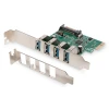 Адаптер Digitus DS-30221-1 USB 3.0 4 порти PCI Express 2.0 x1 (4016032448082)
