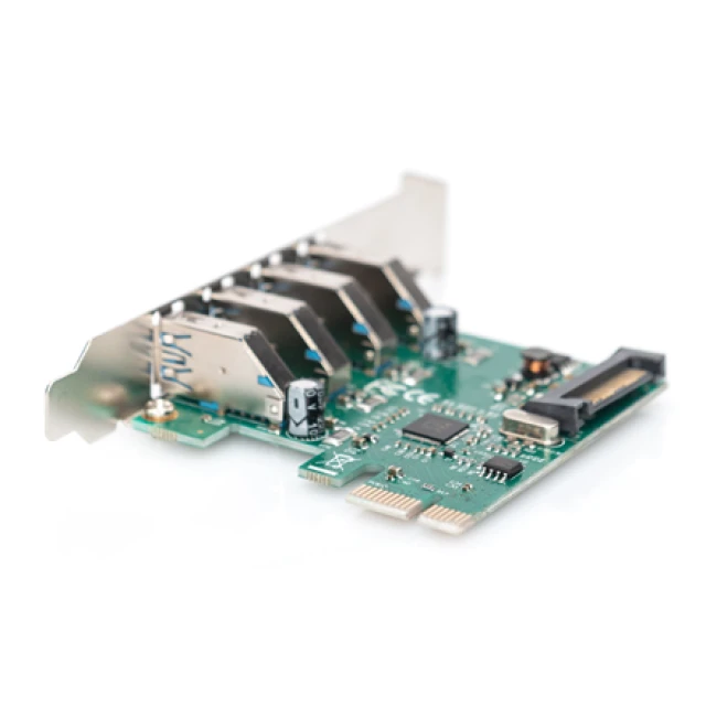 Адаптер Digitus DS-30221-1 USB 3.0 4 порти PCI Express 2.0 x1 (4016032448082)