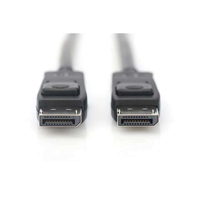 Кабель Digitus AK-340106-010-S DisplayPort 1.3/1.4 M/M 1 м Black (4016032450320)