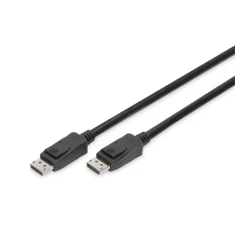 Кабель Digitus AK-340106-010-S DisplayPort 1.3/1.4 M/M 1 м Black (4016032450320)