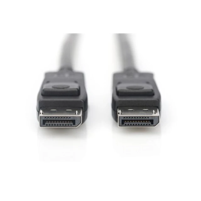 Кабель Digitus AK-340106-010-S DisplayPort 1.3/1.4 M/M 1 м Black (4016032450320)