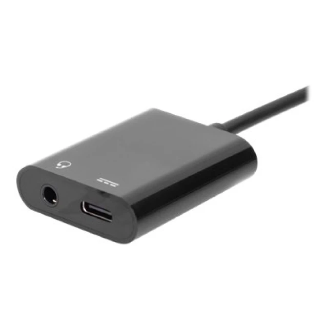Адаптер Digitus AK-300400-002-S USB Type-C на USB Type-C з 3.5 мм аудіо (4016032451105)