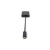 Мережевий адаптер Digitus USB-C Gigabit Ethernet з Power Delivery Black (4016032458043)