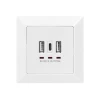 Розетка вбудована Digitus з USB-A та USB-C (4016032459842)