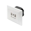 Розетка вбудована Digitus з USB-A та USB-C (4016032459842)