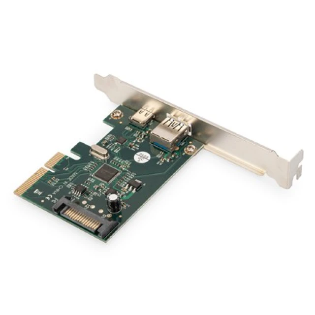 Адаптер Digitus DS-30225 USB 3.1 Gen 2 PCI Express 2.0 x4 (4016032460077)