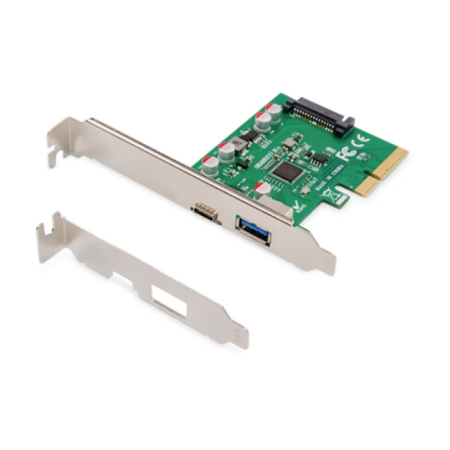 Адаптер Digitus DS-30225 USB 3.1 Gen 2 PCI Express 2.0 x4 (4016032460077)