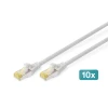 Кросовий кабель Digitus CAT 6A S/FTP 10 шт (4016032468974)