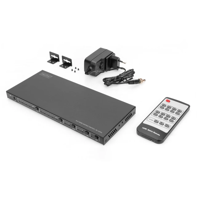 HDMI матричний комутатор Digitus DS-55509 4x2 4K 60Hz (4016032478966)