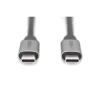 Кабель Digitus USB-C — USB-C 1 м Black DB-300220-010-S (4016032481164)