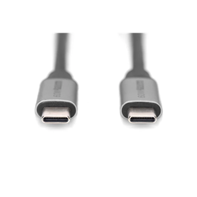 Кабель Digitus USB-C — USB-C 1 м Black DB-300220-010-S (4016032481164)