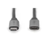 Удлинитель Digitus USB-C DB-300230-010-S 1 м Black (4016032481188)