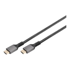 Кабель Digitus DB-330200-020-S HDMI 8K Ultra High Speed 2 м Black (4016032481218)
