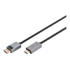 Кабель-адаптер Digitus DB-340202-018-S DisplayPort на HDMI Type A 4K 1.8 м Black (4016032481249)