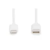 Кабель Digitus USB-C — Lightning 2 м White DB-600109-020-W (4016032481577)