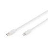 Кабель Digitus USB-C — Lightning 2 м White DB-600109-020-W (4016032481577)