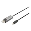 Кабель-адаптер Digitus DB-300334-020-S USB-C на DisplayPort 2 м Black (4016032483908)