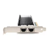 Мережева карта Digitus DN-10163 10 Гбіт/с Dual Port Ethernet PCIe X8 Intel X540 BT2 (4016032484950)