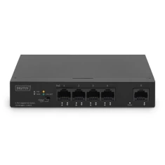 Мережевий комутатор Digitus Gigabit PoE DN-95330-1 4 порти некерований (4016032484974)