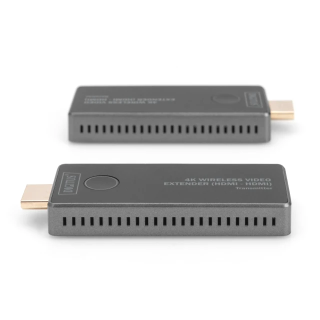 Бездротовий відеоекстендер Digitus DS-55323 4K HDMI - HDMI 30 м Black/Silver (4016032491194)