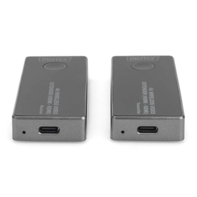 Бездротовий відеоекстендер Digitus DS-55323 4K HDMI - HDMI 30 м Black/Silver (4016032491194)