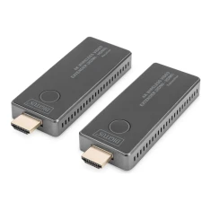 Бездротовий відеоекстендер Digitus DS-55323 4K HDMI - HDMI 30 м Black/Silver (4016032491194)