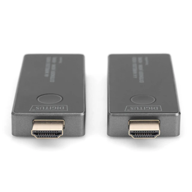 Бездротовий відеоекстендер Digitus DS-55323 4K HDMI - HDMI 30 м Black/Silver (4016032491194)