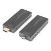 Бездротовий відеоекстендер Digitus DS-55324 4K USB-C - HDMI 30 м Black/Silver (4016032491200)