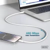 Кабель Digitus USB-C – USB-C 1 м White (4016032495802)