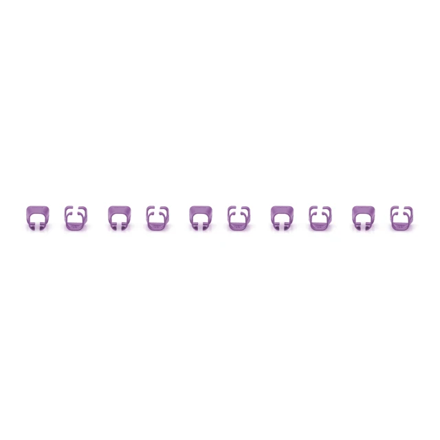 Кольорові кліпси для патч-корду Digitus Violet (4016032496502)