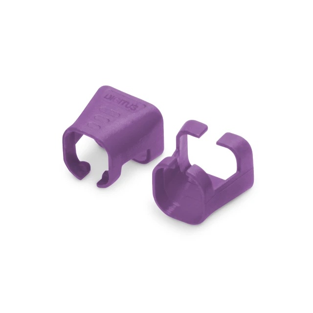 Кольорові кліпси для патч-корду Digitus Violet (4016032496502)