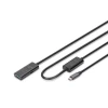 Кабель-удлинитель Digitus USB-C – USB-A активный USB 3.2 Gen1 5G (4016032497417)