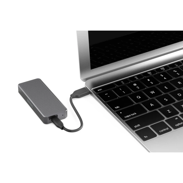 Зовнішній корпус Digitus для SSD M.2 NVMe USB 3.2 Gen2x2 20 Gbps (4016032497486)