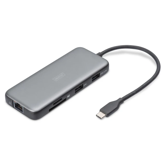 USB-C док-станція Digitus 7 портів (4016032497738)