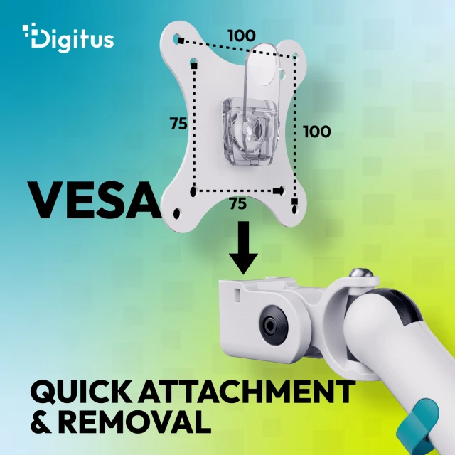 Кріплення для монітора настільне Digitus 35