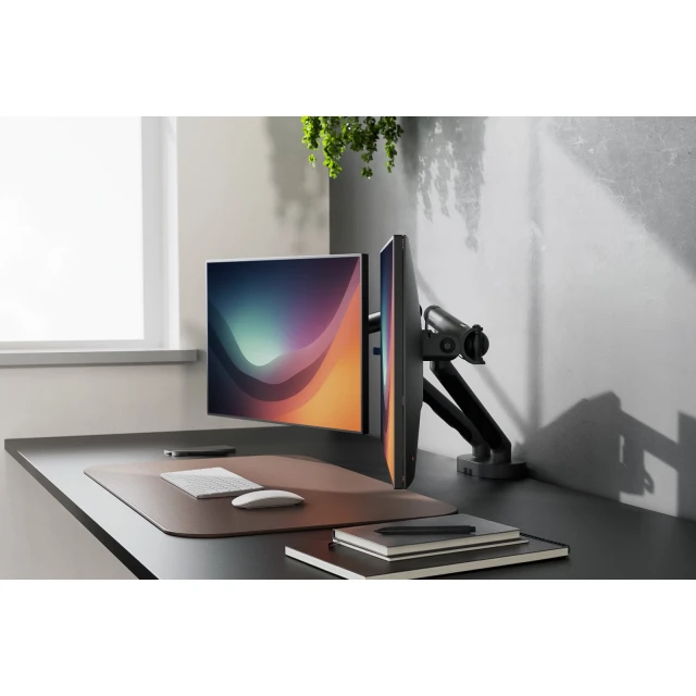 Кріплення для двох моніторів настільне Digitus 2x 35