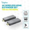 Бездротовий подовжувач Digitus HDMI DS-55359 4K 150 м (4016032507383)