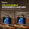Настільна Digitus LED-лампа 80 см 2400 lm 16 Вт Black (4016032508380)