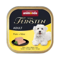 Влажный корм для собак Animonda Vom Feinsten с индейкой и сыром 150 г (4017721823180)