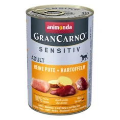 Влажный корм для собак Animonda GranCarno Sensitiv Adult с индейкой и картофелем 400 г (4017721824156)