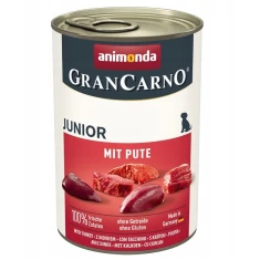 Влажный корм для щенков Animonda GranCarno Junior с индейкой 400 г (4017721824743)
