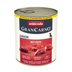 Влажный корм для щенков Animonda GranCarno Junior с индейкой 800 г (4017721824750)
