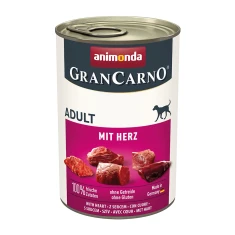 Влажный корм для собак Animonda GranCarno Adult с сердцем 400 г (4017721824774)