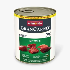 Влажный корм для собак Animonda GranCarno Adult с дичью 400 г (4017721824781)
