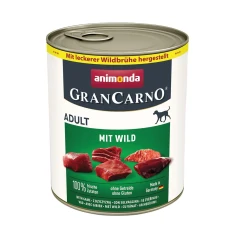 Влажный корм для собак Animonda GranCarno Adult с дичью 800 г (4017721824835)