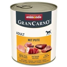Влажный корм для собак Animonda GranCarno Adult с индейкой 800 г (4017721824859)